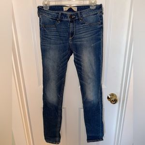 Abercrombie & Fitch Light-wash Skinny Jeans